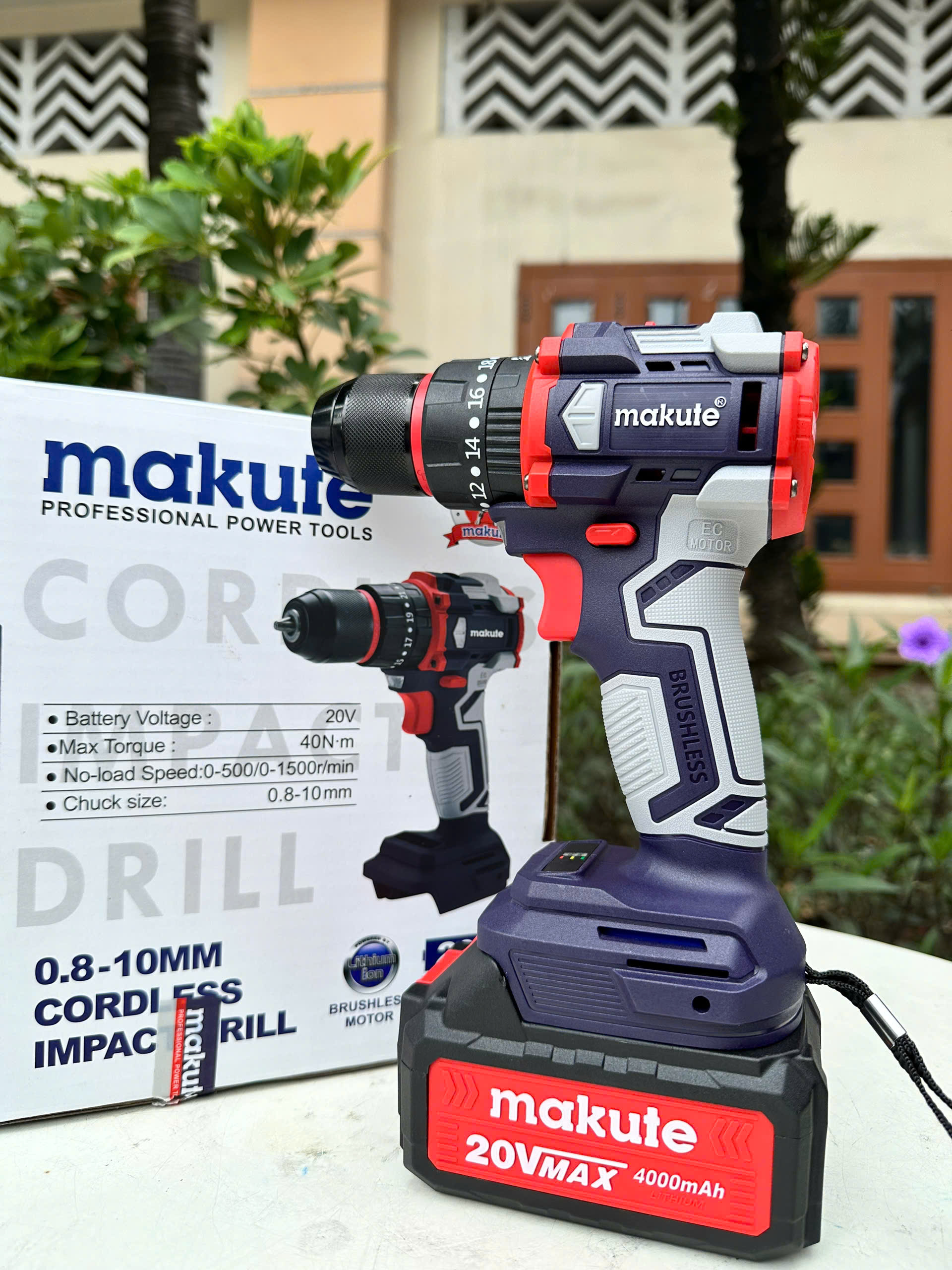 Máy khoan pin động lực brushless 20V CID121-10