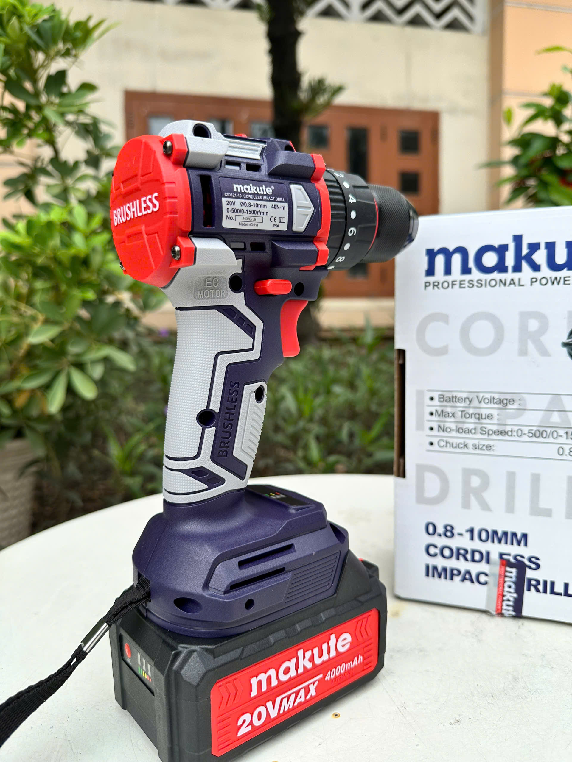 Máy khoan pin động lực brushless 20V CID121-10