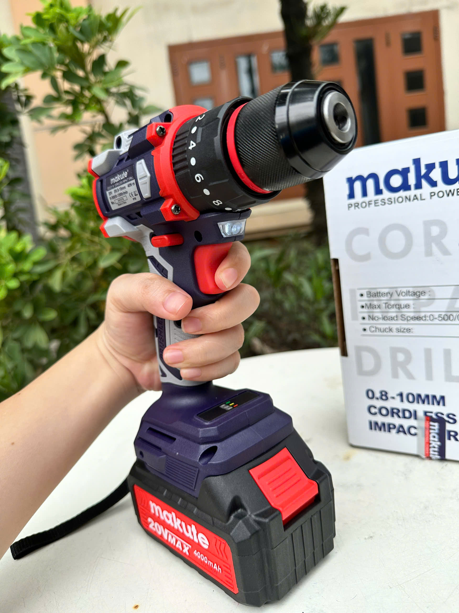 Máy khoan pin động lực brushless 20V CID121-10