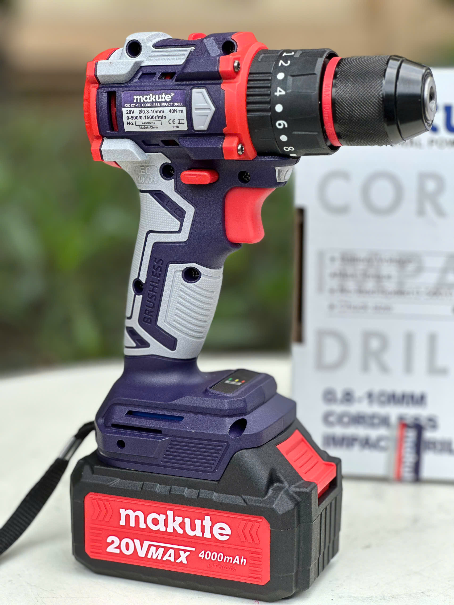 Máy khoan pin động lực brushless 20V CID121-10