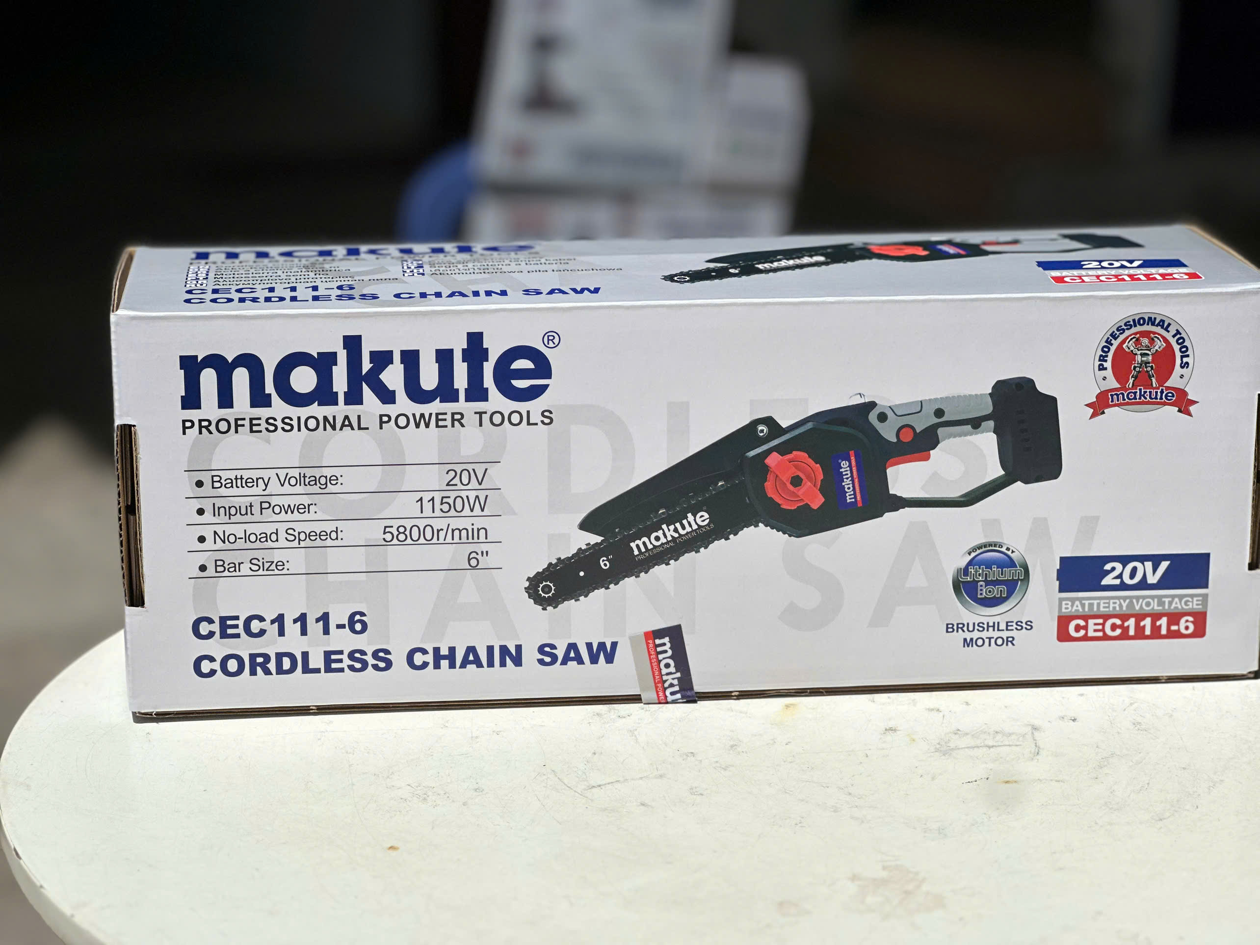 Máy cưa xích mini brushless 20V. CEC111-6