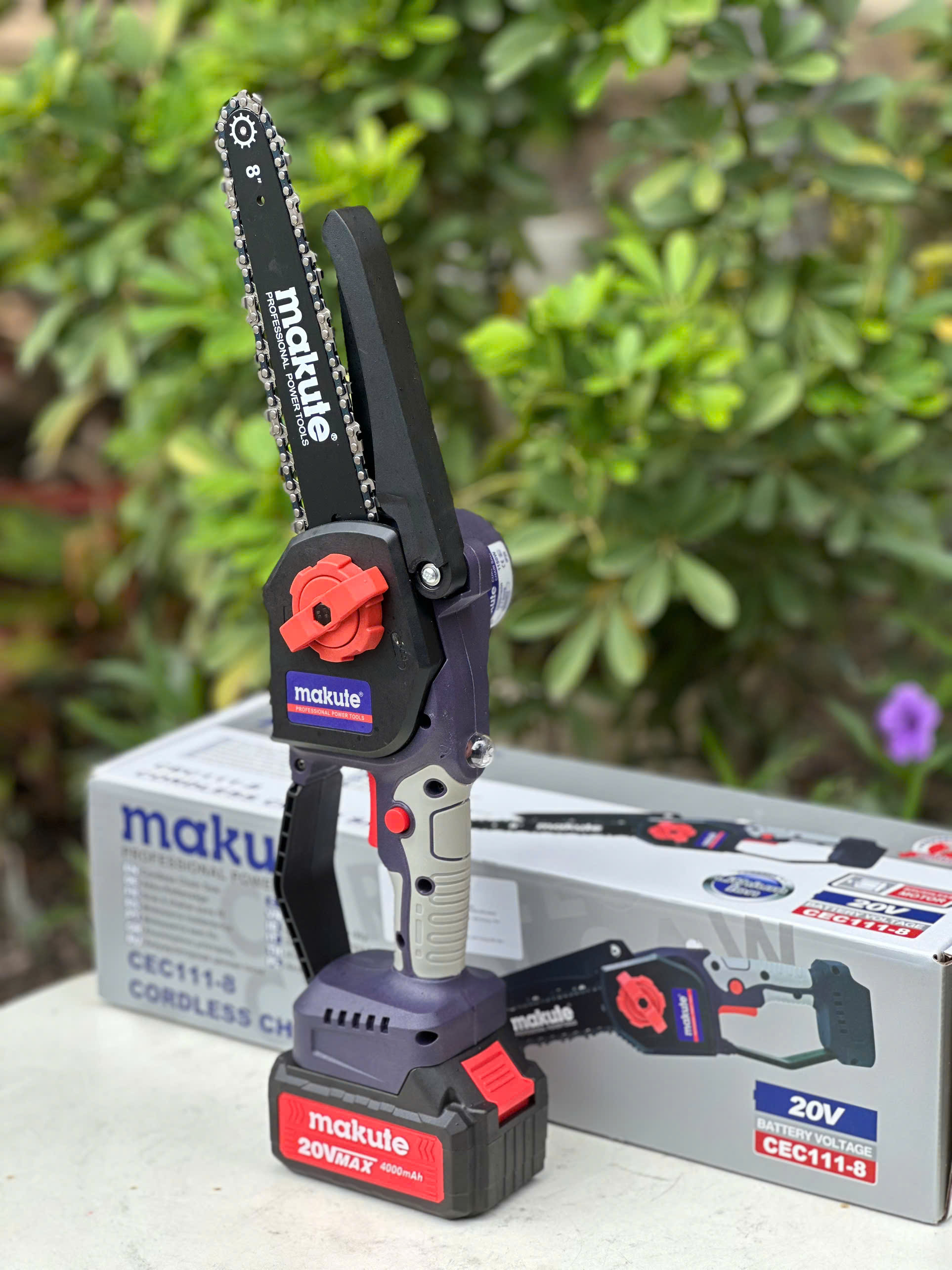 Máy cưa xích mini brushless 20V CEC111-8