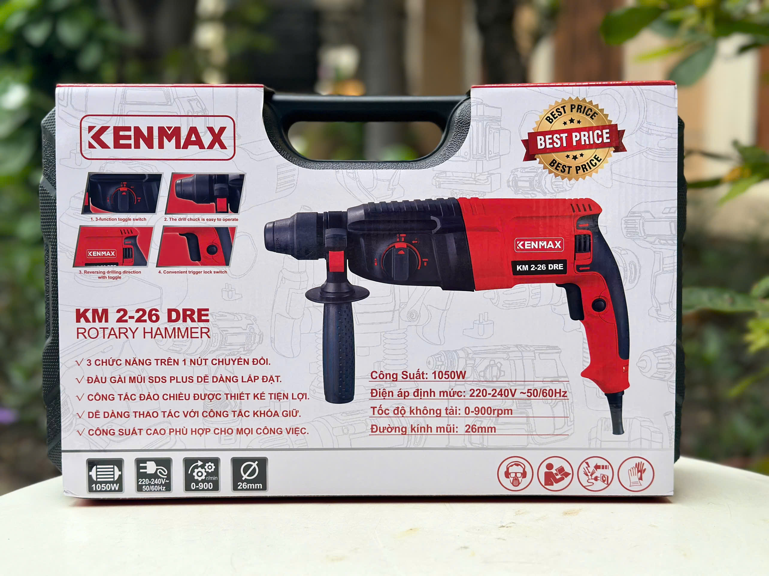 MÁY KHOAN BA CHỨC NĂNG KM-2-26 DRE