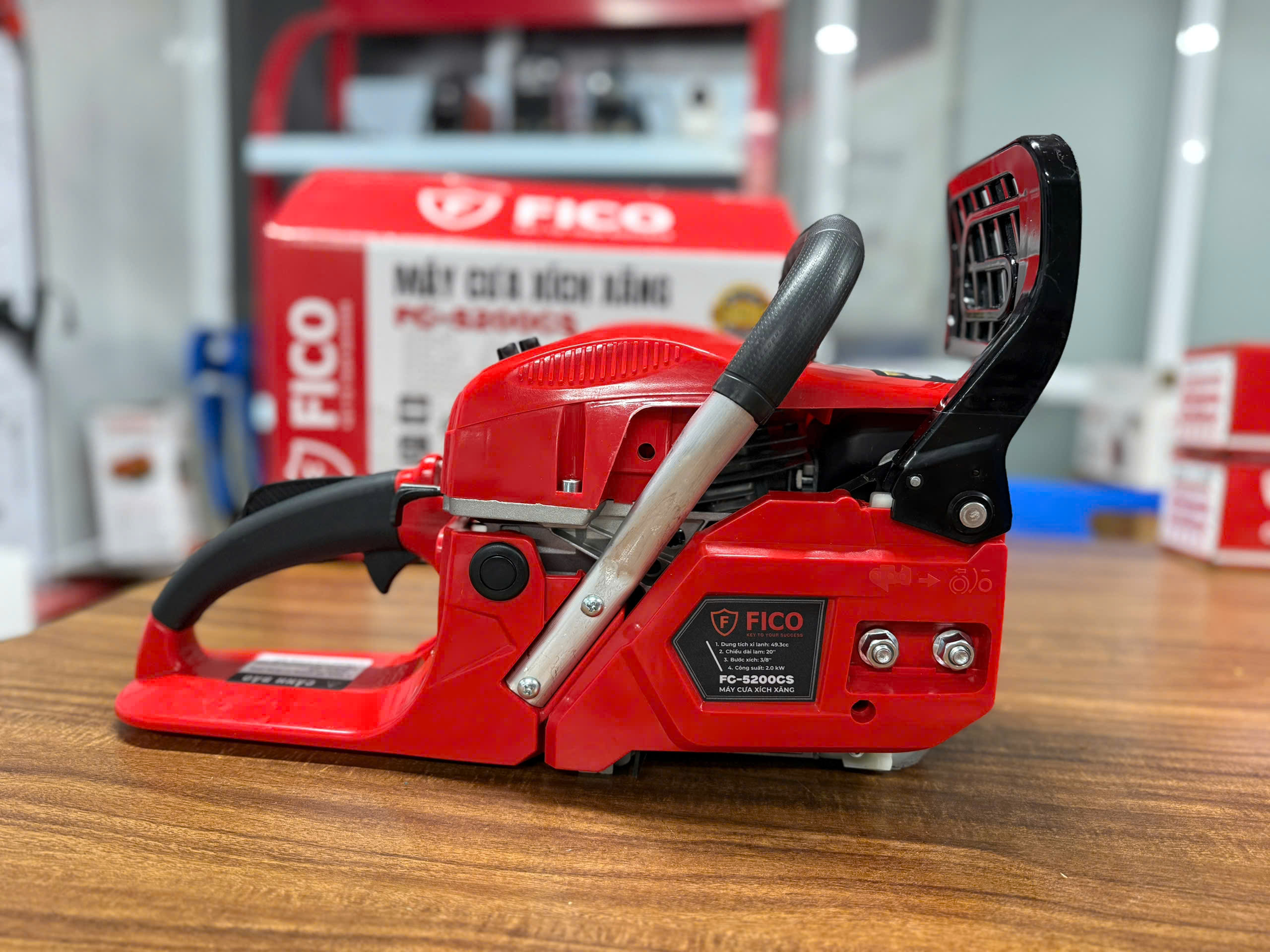 MÁY CƯA XÍCH XĂNG FICO FC-5200CS