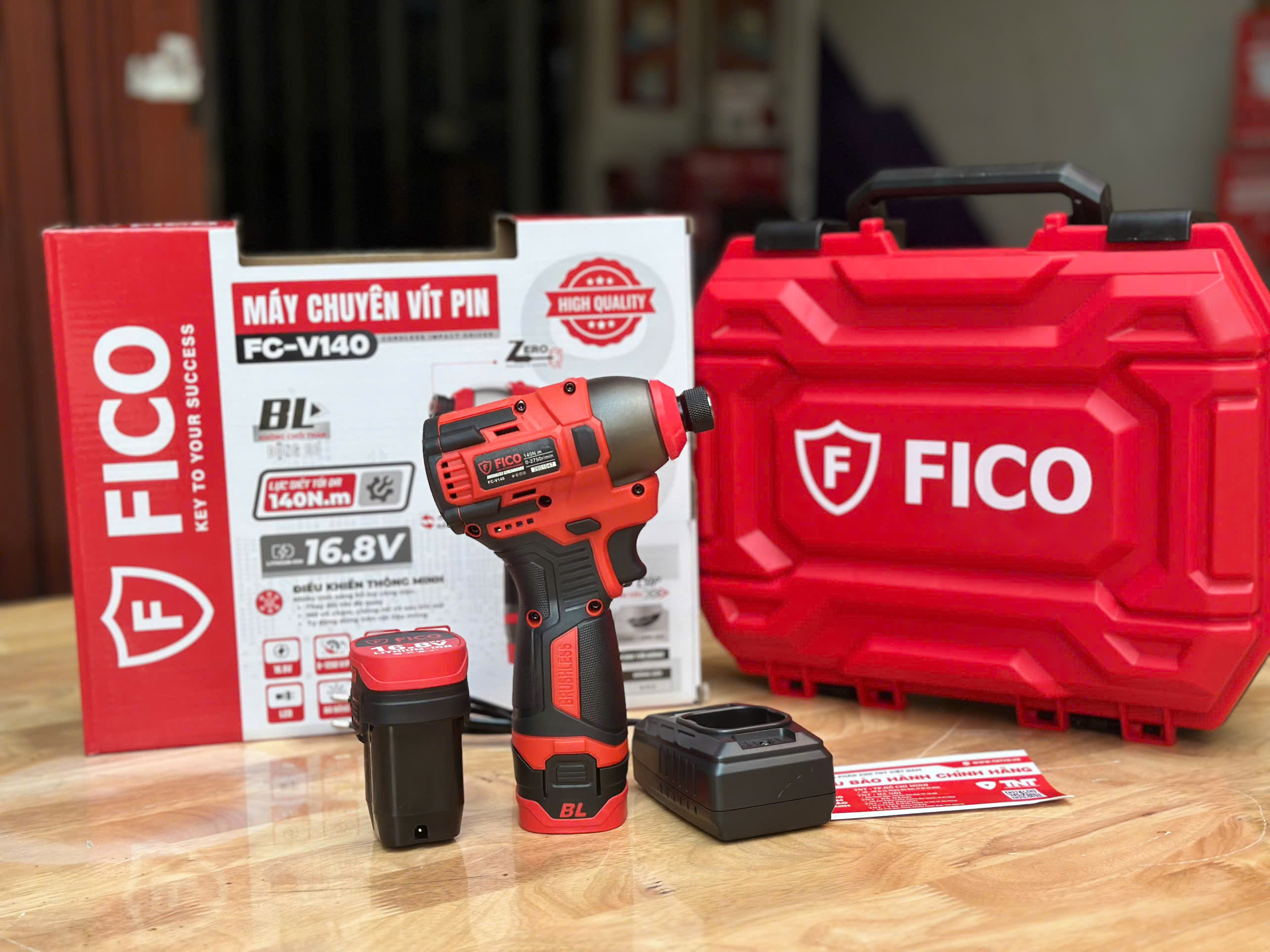 MÁY CHUYÊN VÍT PIN FICO FC-V140