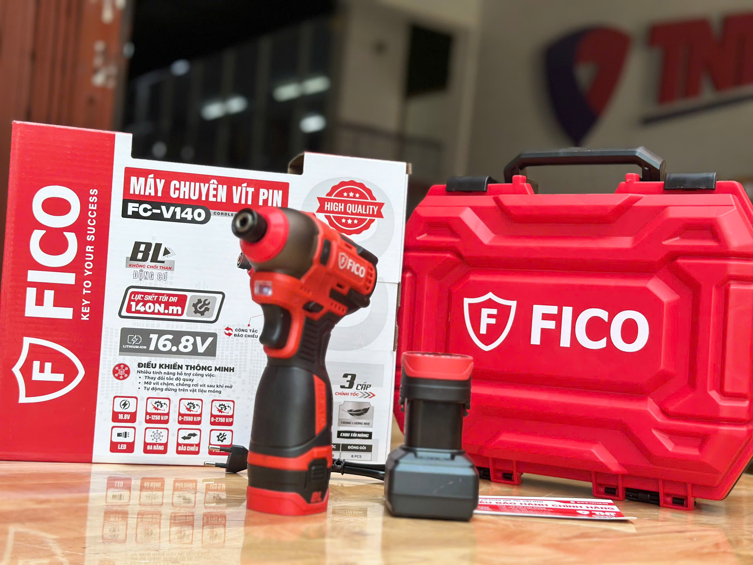MÁY CHUYÊN VÍT PIN FICO FC-V140