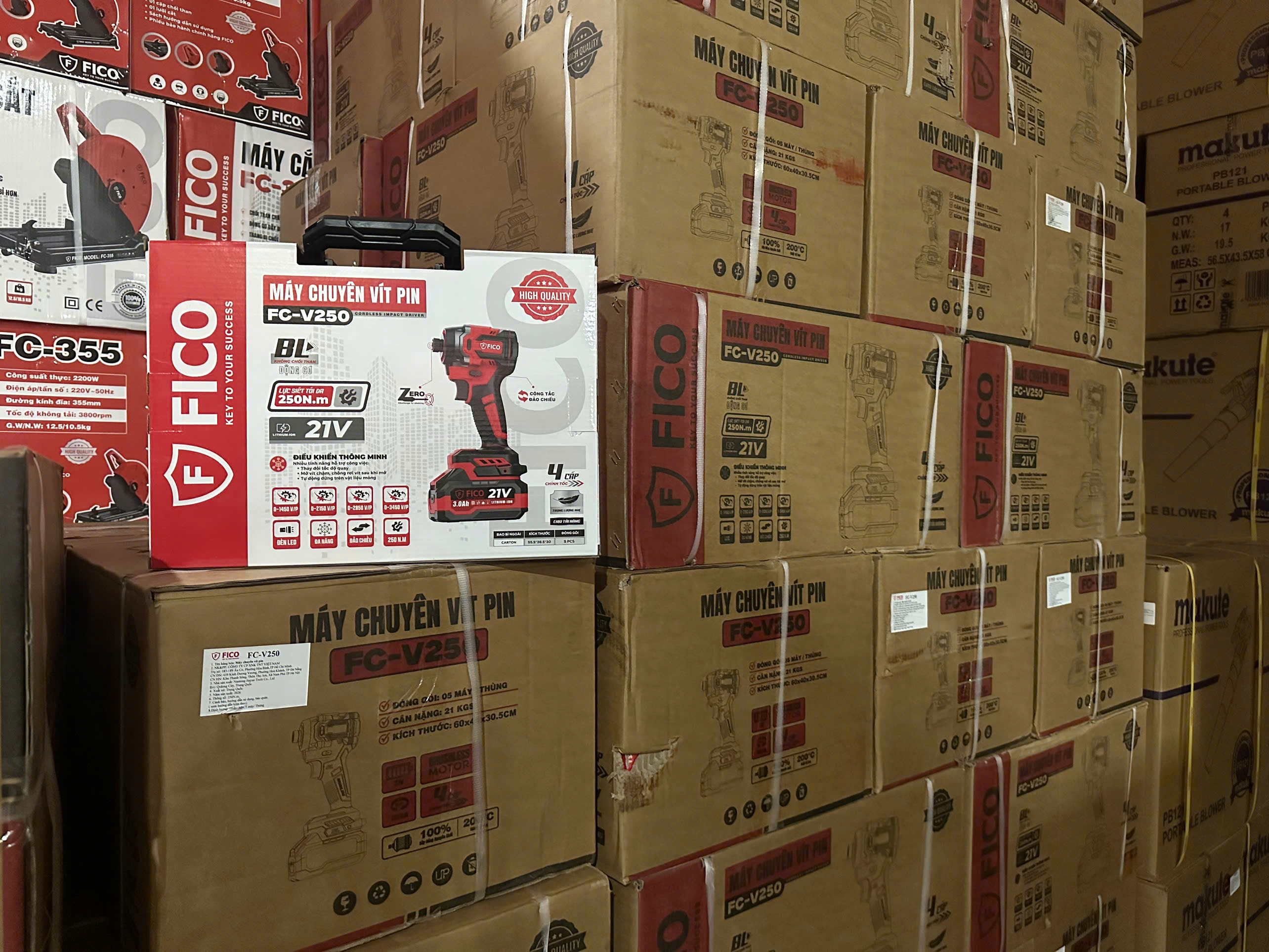 MÁY CHUYÊN VÍT PIN FICO FC-V250