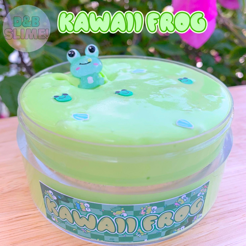 Kawaii Frog DIY Butter Slime 200ml - Đồ Chơi Chất Nhờn Ma Quái Có Charm Và Mùi Thơm