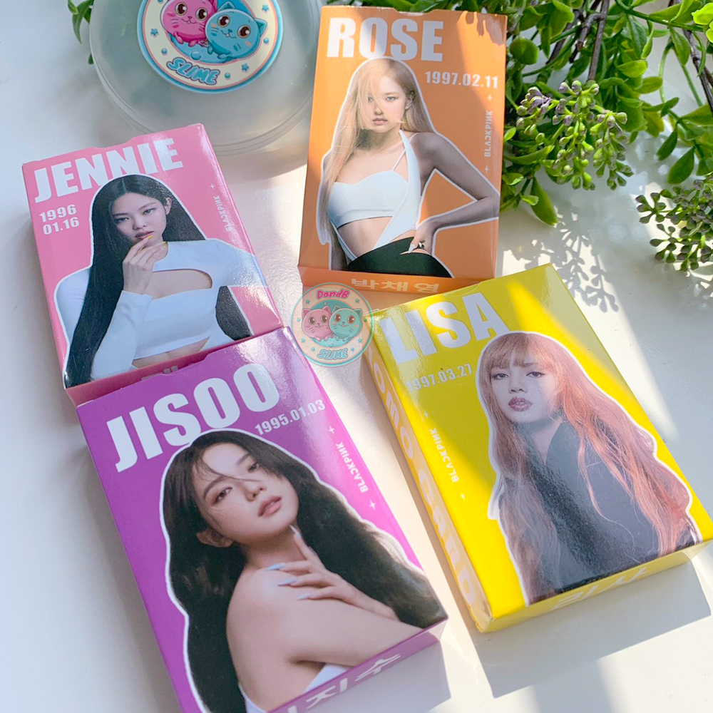 Blackpink Hộp 55 Thẻ Ảnh Lomo Card Bo Góc Không Lặp Lại In Độ Nét Cao Thần Tượng Kpop Lisa, Jennie, Jisoo, Rosé