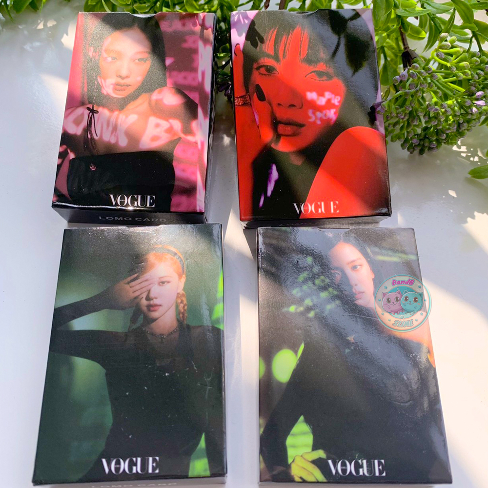 Blackpink Hộp 55 Thẻ Ảnh Lomo Card Bo Góc Không Lặp Lại In Độ Nét Cao Thần Tượng Kpop Lisa, Jennie, Jisoo, Rosé