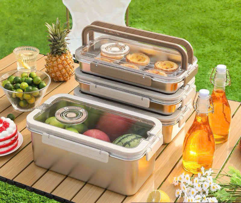 Hộp Đựng Thực Phẩm Inox 304: Giải Pháp Bảo Quản An Toàn, Tiện Lợi Cho Mọi Gia Đình