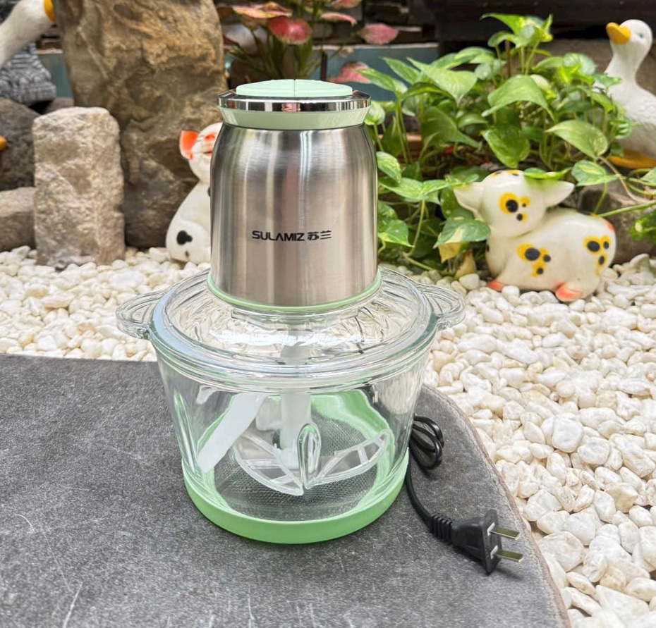 Máy Xay Thịt Thủy Tinh SULAMIZ 2L/3L: Giải Pháp Toàn Diện Cho Gian Bếp Hiện Đại