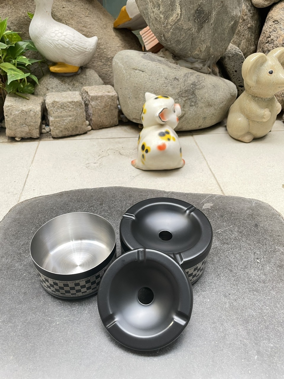 Gạt Tàn Thuốc GOOD LIFE – Thiết Kế Hiện Đại, An Toàn, Tiện Lợi Cho Mọi Không Gian