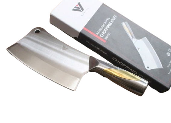 DAO CHẶT CÁN INOX THỎ XÁM 910