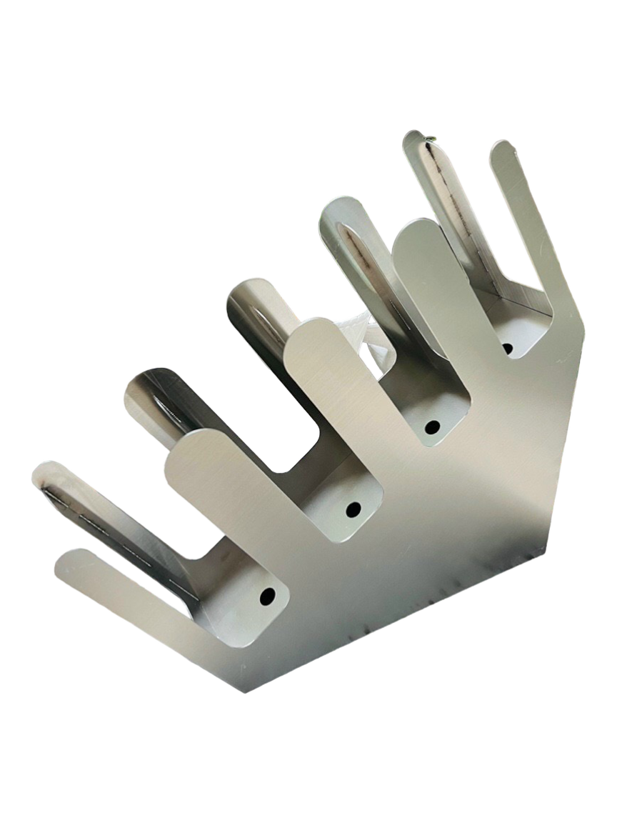 KỆ TRÀ SỮA XÉO 4 NGĂN INOX 304