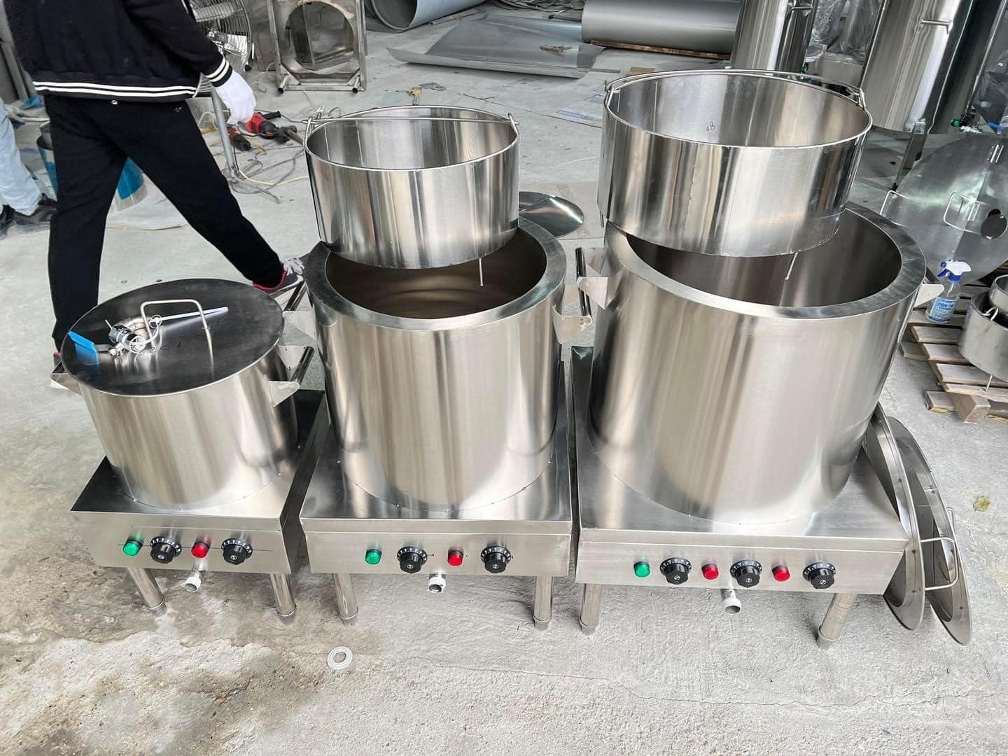 Nồi nấu nước dùng inox