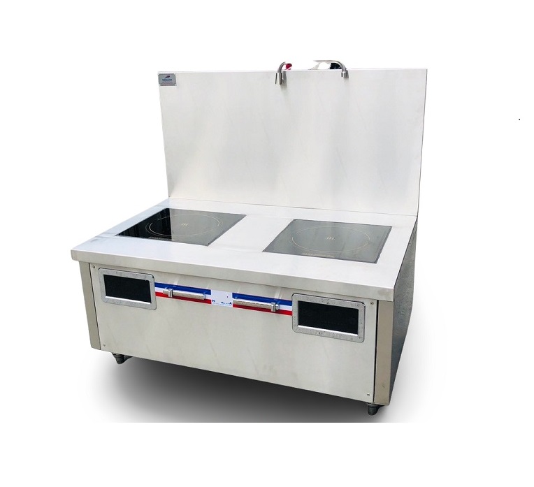 Bếp từ công nghiệp mặt phẳng đôi
