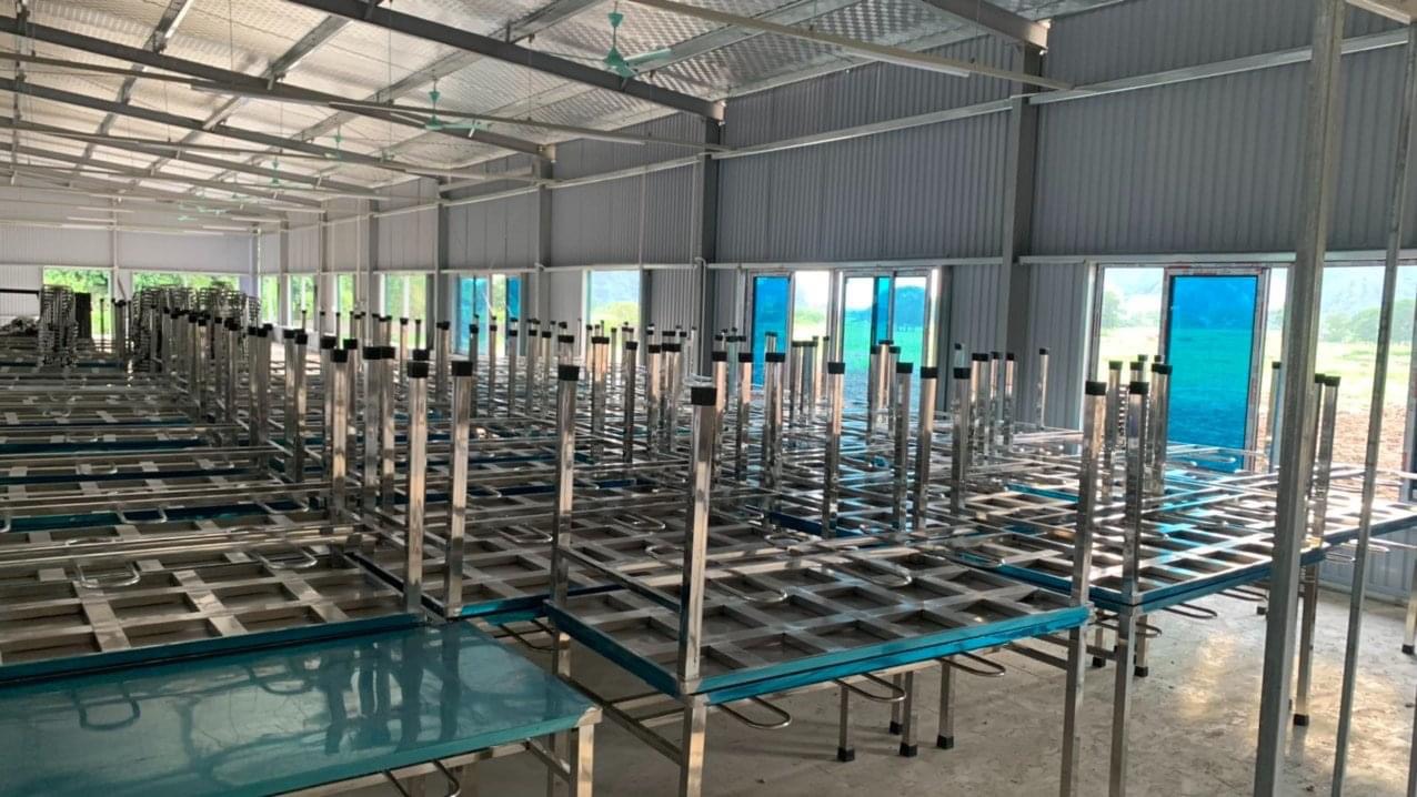 Hệ Thống Bàn Chặt bằng Inox