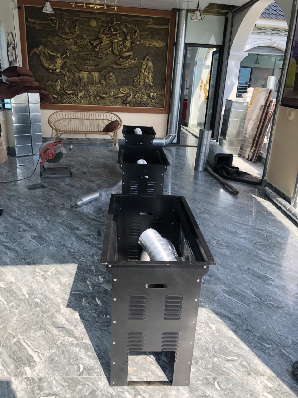 BẾP LẨU NƯỚNG KHÔNG KHÓI