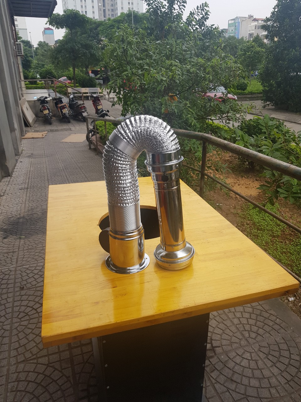 Hệ thống hút khói dương cho nhà hàng lẩu nướng BBQ