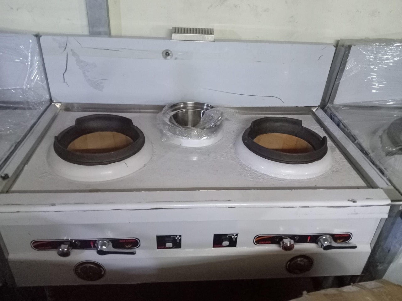 Bếp Á Quạt Thổi CN 2 Họng Bầu Đất