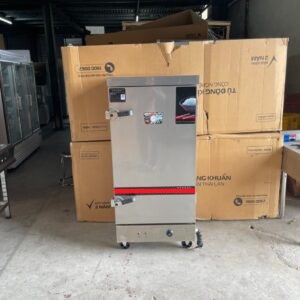 Tủ Nấu Cơm 12 Khay Điện Có Hẹn Giờ