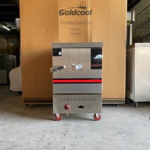 Tủ Nấu Cơm Công Nghiệp 6 Khay Ga