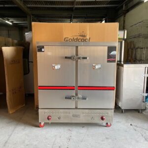 Tủ Nấu Cơm Công Nghiệp 24 Khay Ga