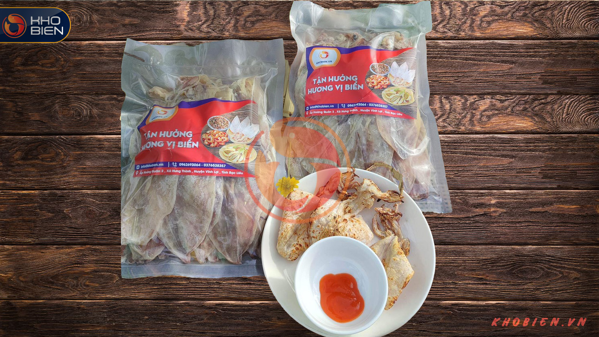 khô mực loại nhỏ - Khobienfood