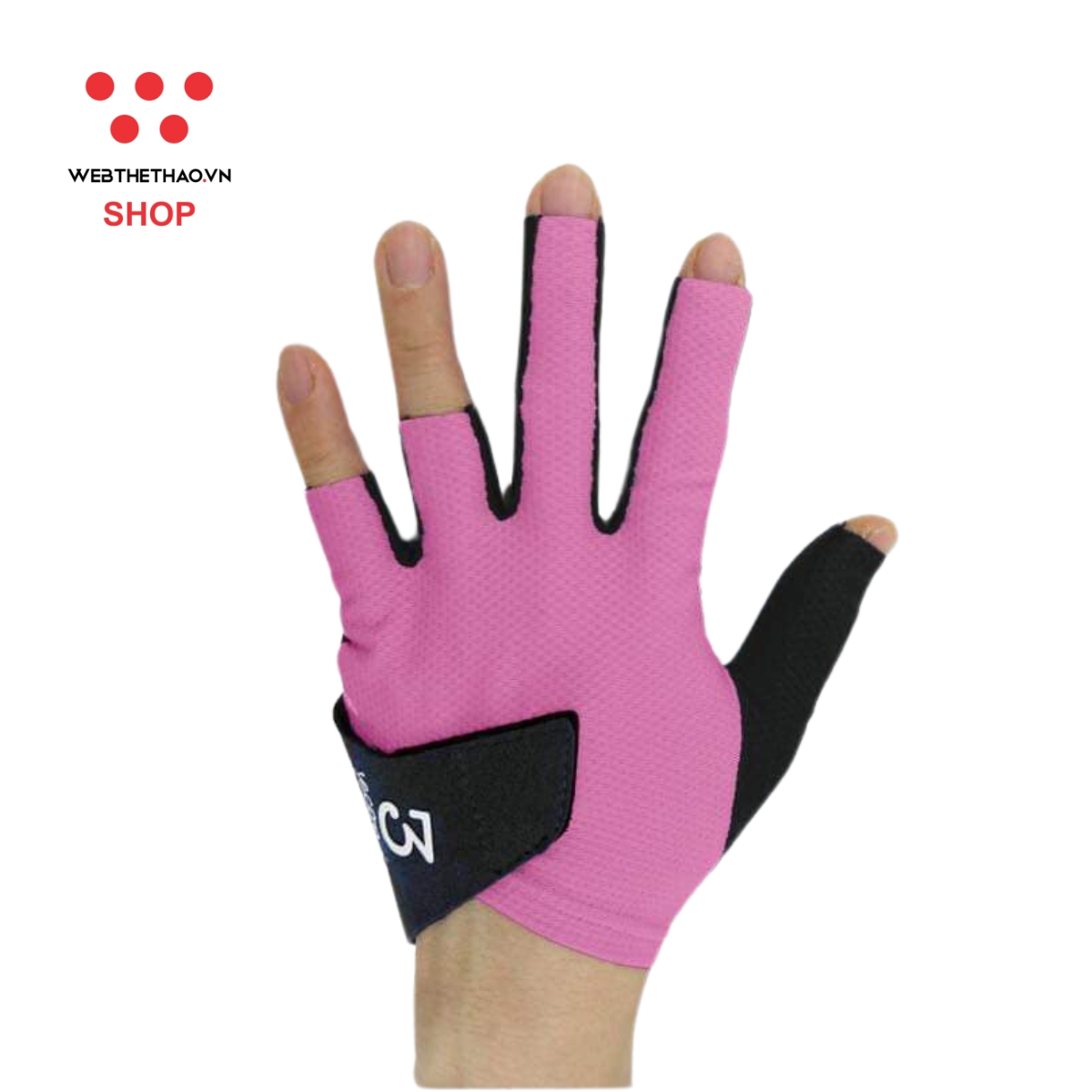 Găng tay bi-a 3 Seconds "Hồng" PR-3GLOVE-07 - Hàng Chính Hãng