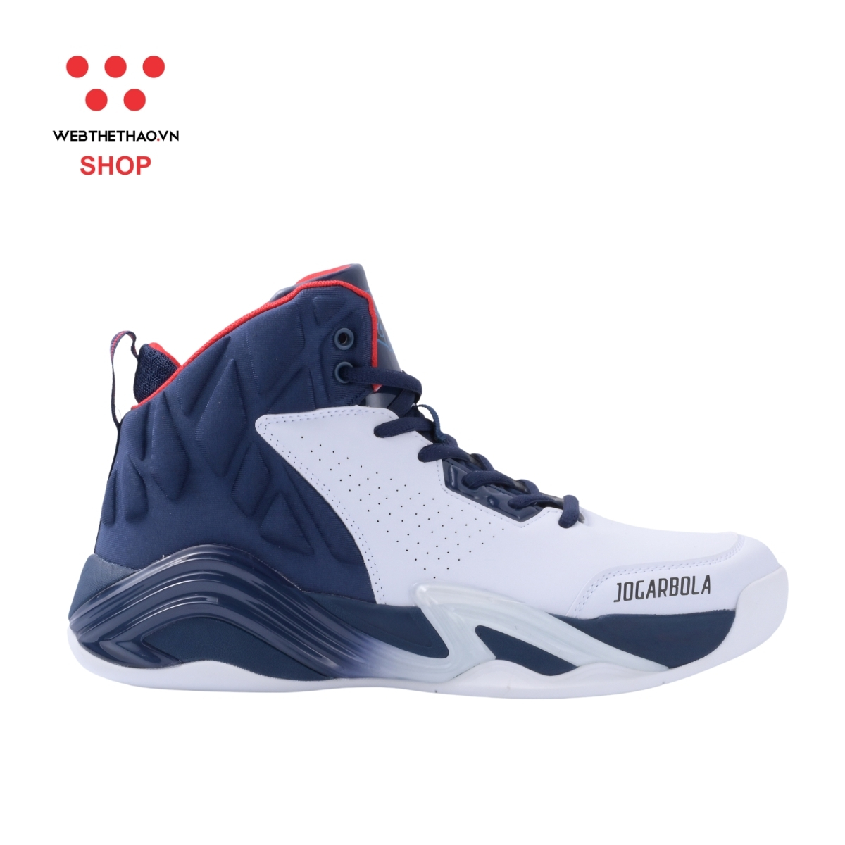 Giày Bóng Rổ Jogarbola x Stepback Ace "Xanh Navy" JG-23211-02 - Hàng Chính Hãng