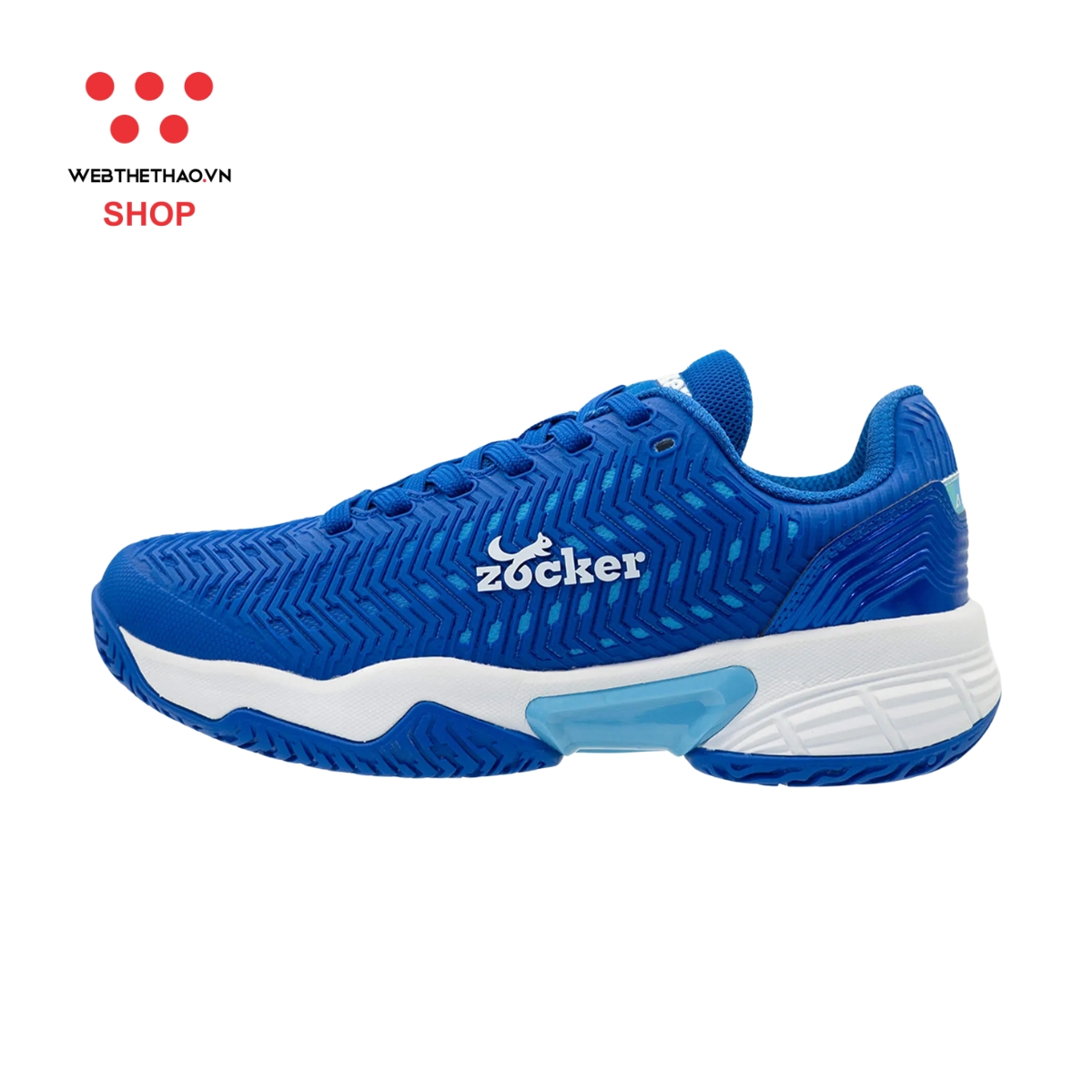 Giày Pickleball Nam/Nữ Zocker Aspire "Blue" Z-Aspire-01 - Hàng Chính Hãng