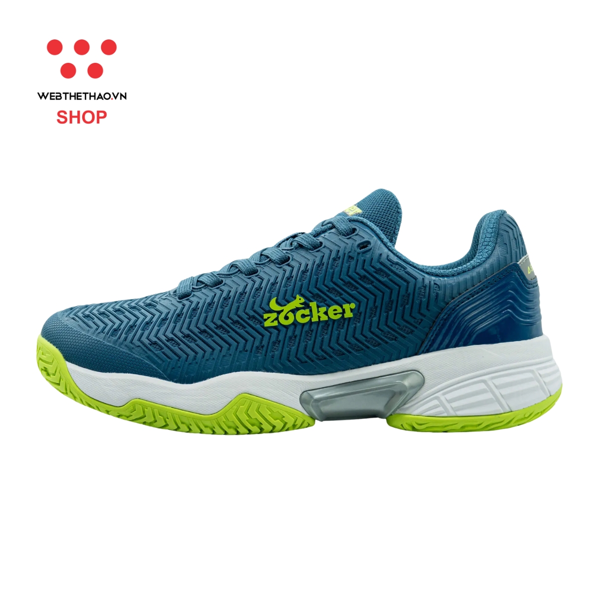 Giày Pickleball Nam/Nữ Zocker Aspire "Navy" Z-Aspire-04 - Hàng Chính Hãng