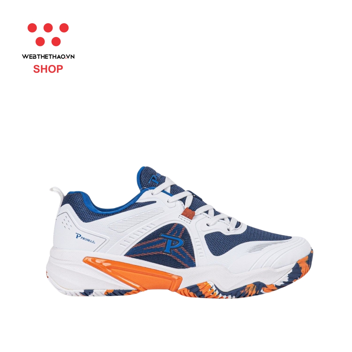 Giày thể thao Pickleball nam Promax PI88 màu "Trắng" PR-PI88-03 - Hàng Chính Hãng