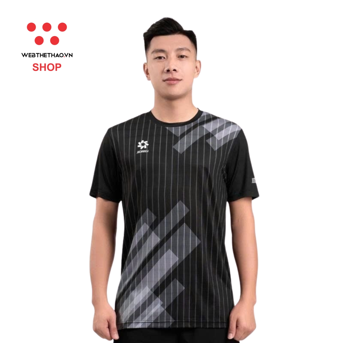 Áo phông Jogarbola Kuban màu "Black" MJ-A4082-04 - Hàng Chính Hãng