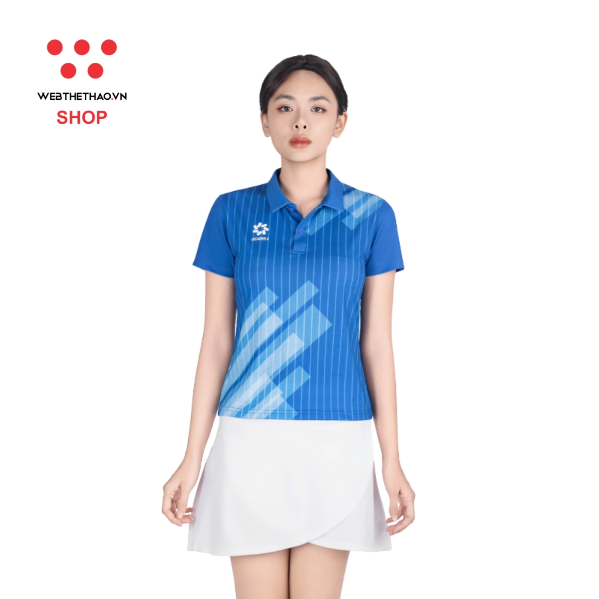 Áo polo thể thao Nữ Jogarbola Kuban "Blue" WJ-A4090-01 - Hàng Chính Hãng