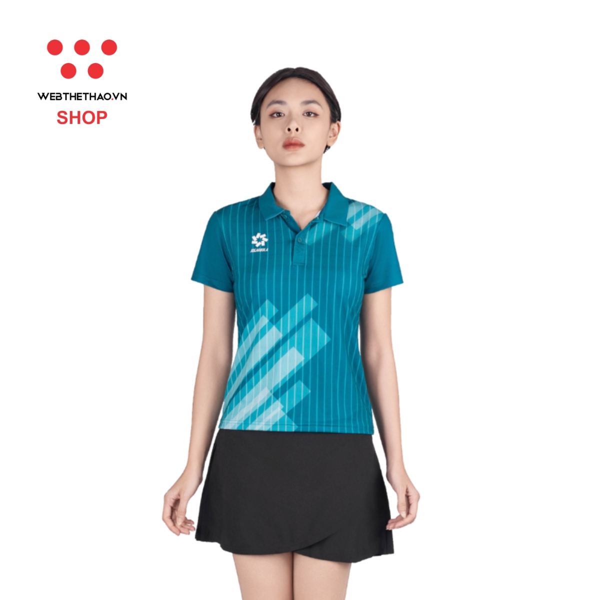 Áo polo thể thao Nữ Jogarbola Kuban "Green" WJ-A4090-03 - Hàng Chính Hãng