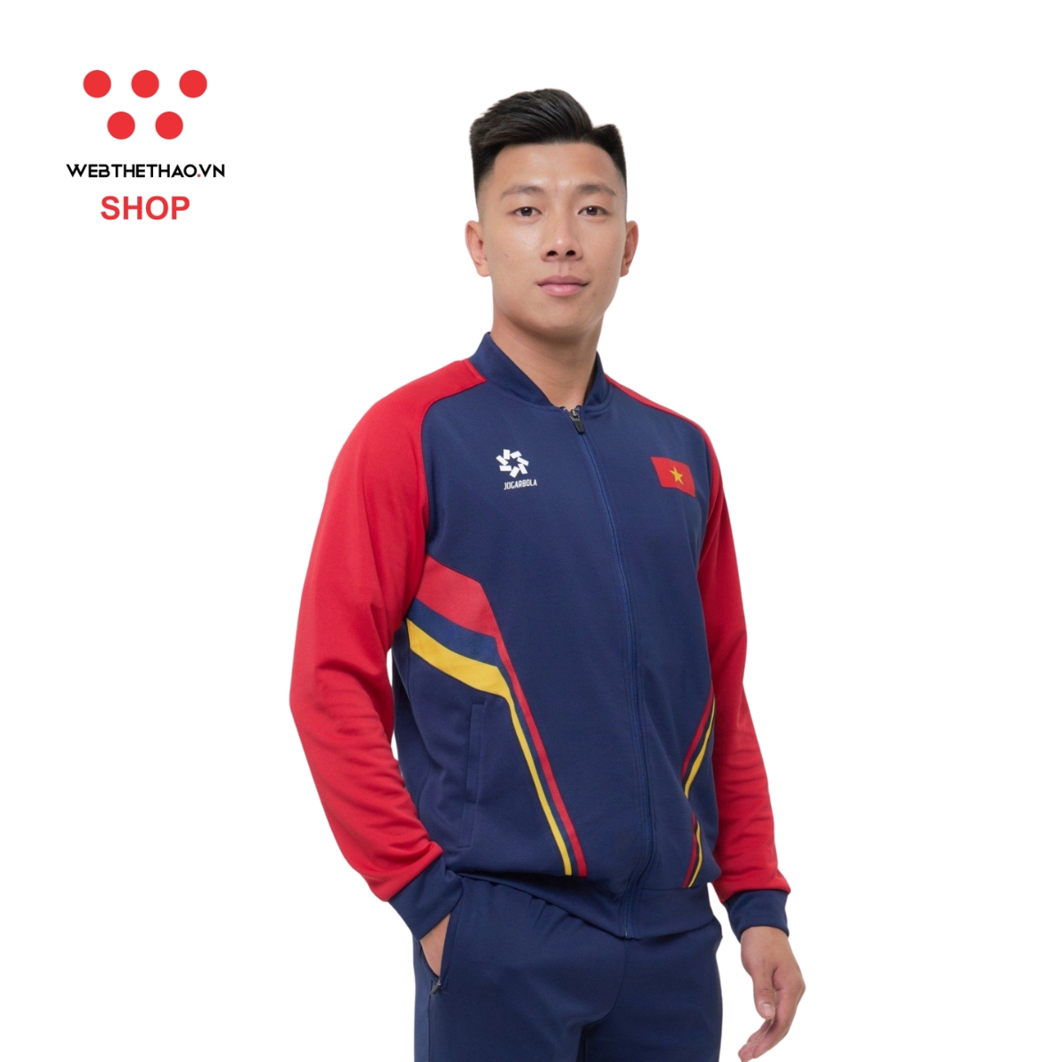 Áo suvec tuyển trẻ bóng đá Quốc gia 2025 "Đỏ" MJ-G4157-11 - Hàng Chính Hãng