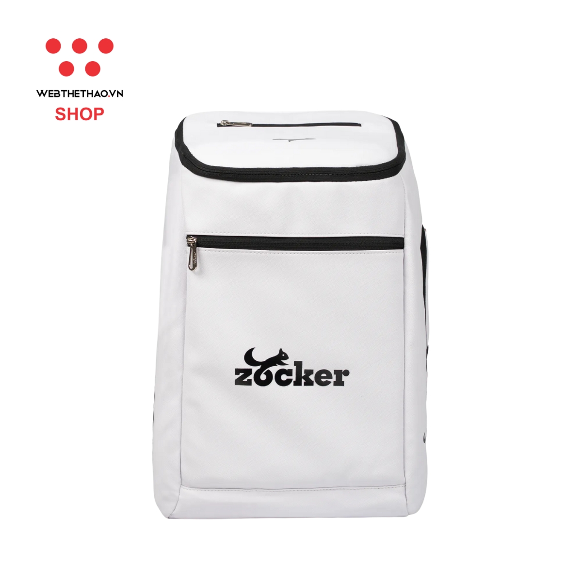 Balo Thể Thao Pickleball Zocker MovePro BLZMP-02 "Trắng" - Hàng Chính Hãng