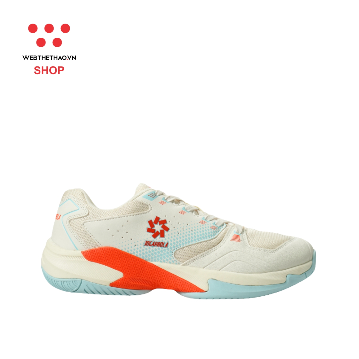 Giày thể thao Pickleball Nam Jogarbola Bubble J "Be/Cam" JG-Bubble-07 - Hàng Chính Hãng