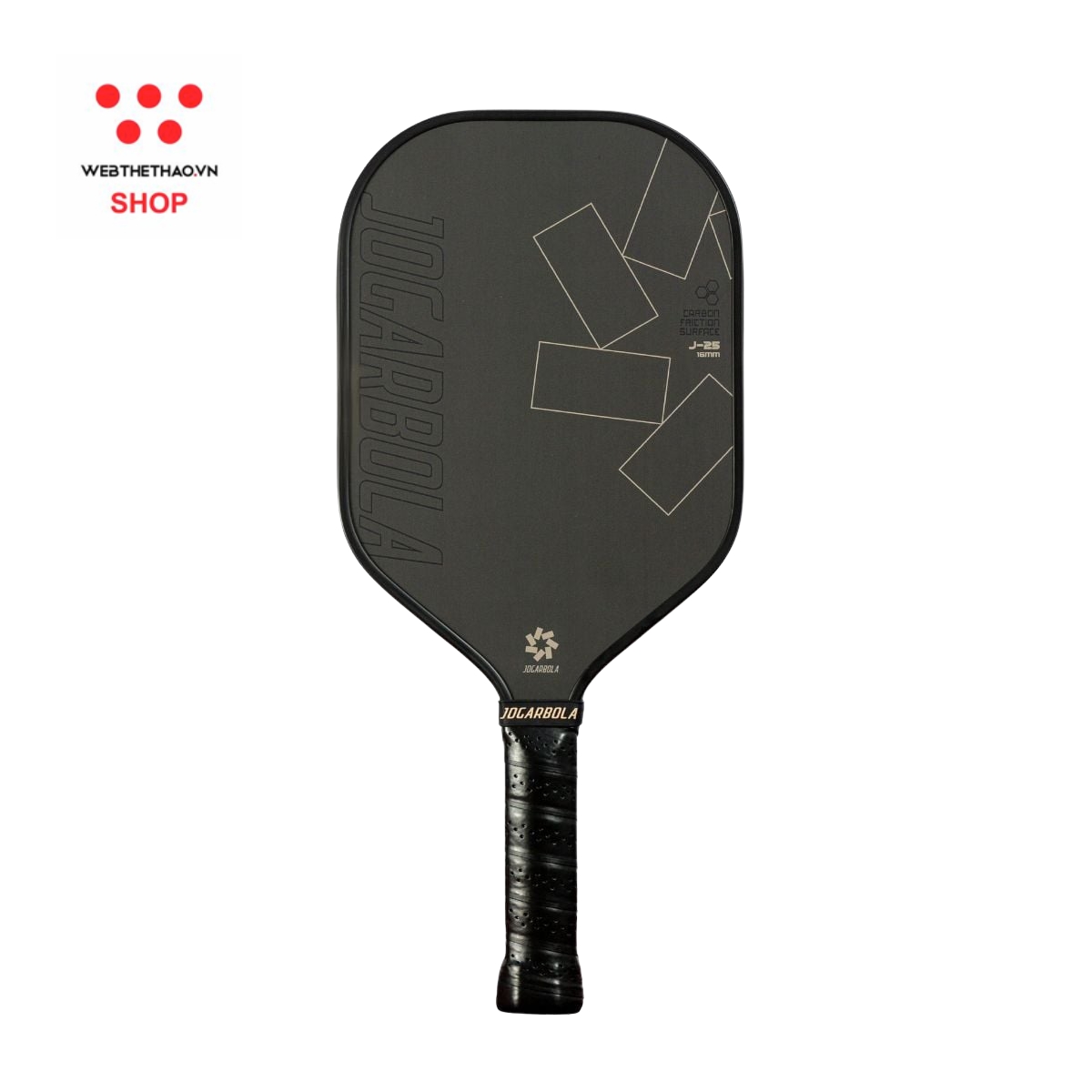 Vợt Pickleball Jogarbola J25 màu "Brown" JG-J25-02 - Hàng Chính Hãng
