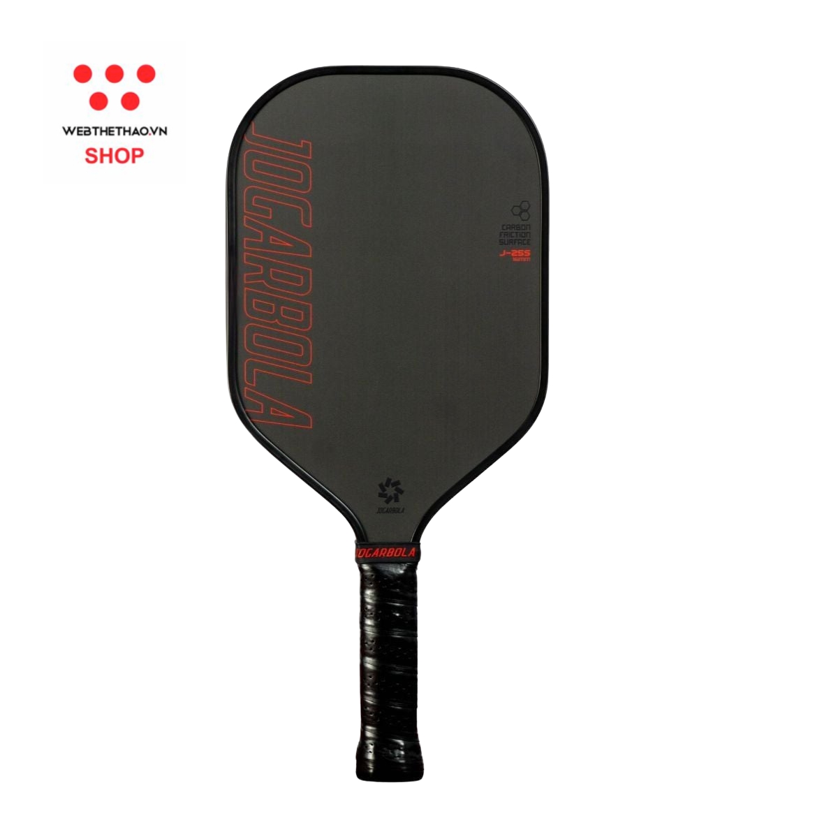 Vợt Pickleball Jogarbola J25S màu "Red" JG-J25S-02 - Hàng Chính Hãng