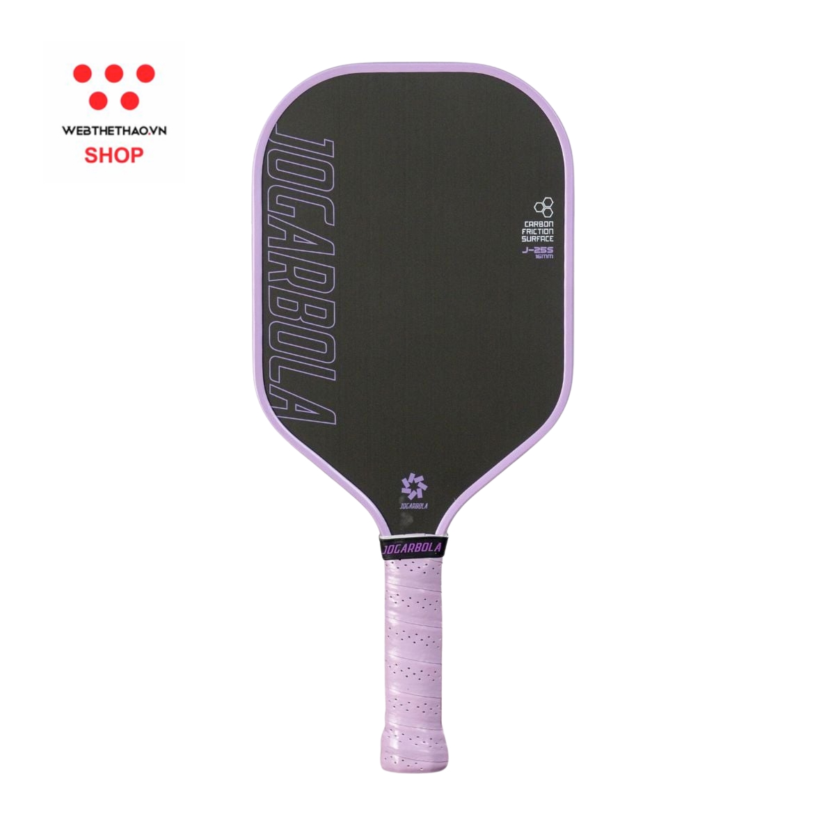 Vợt Pickleball Jogarbola J25S màu "Purple" JG-J25S-03 - Hàng Chính Hãng