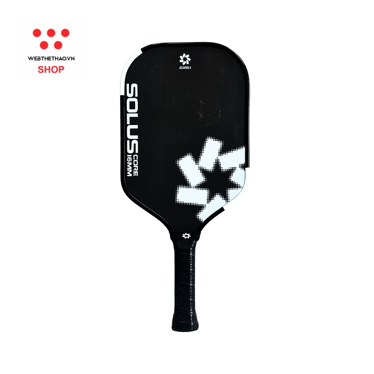 Vợt Pickleball Jogarbola Solus Core "Black" JG-SolusC-01 - Hàng Chính Hãng