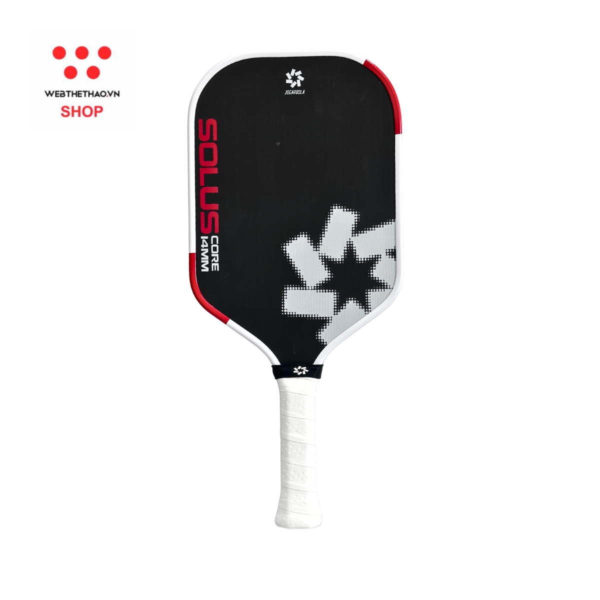 Vợt Pickleball Jogarbola Solus Core "Red" JG-SolusC-02 - Hàng Chính Hãng