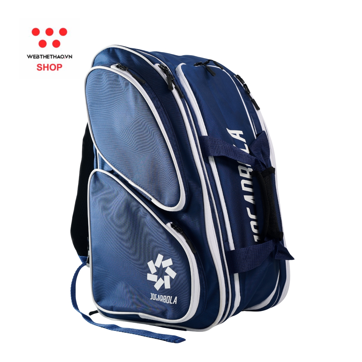 Balo thể thao Jogarbola KENZA V9 màu "Xanh Trắng" - Hàng Chính Hãng