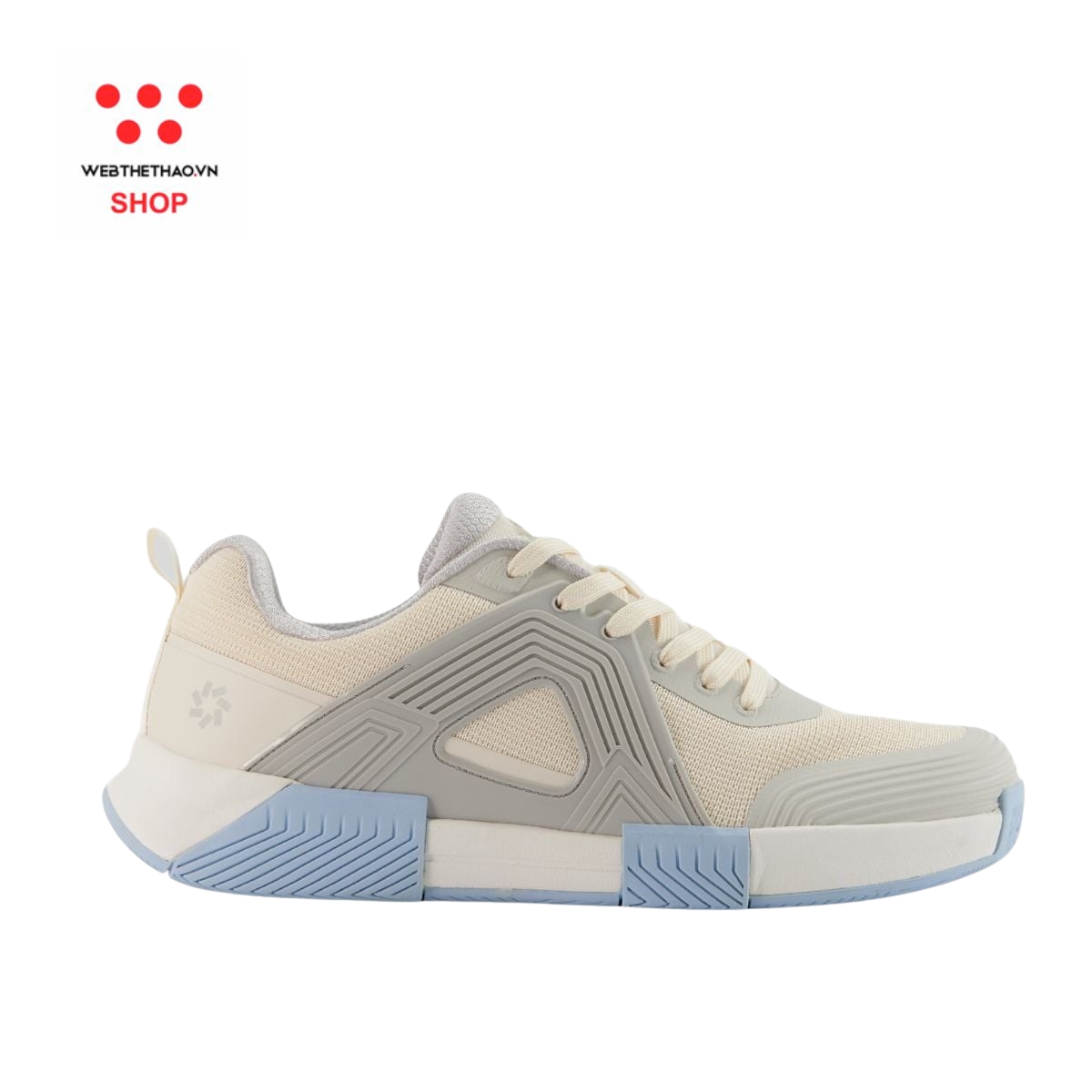 Giày Pickleball Nam Jogarbola Vortex màu "Grey/White" JG-VORTEX-03 - Hàng Chính Hãng