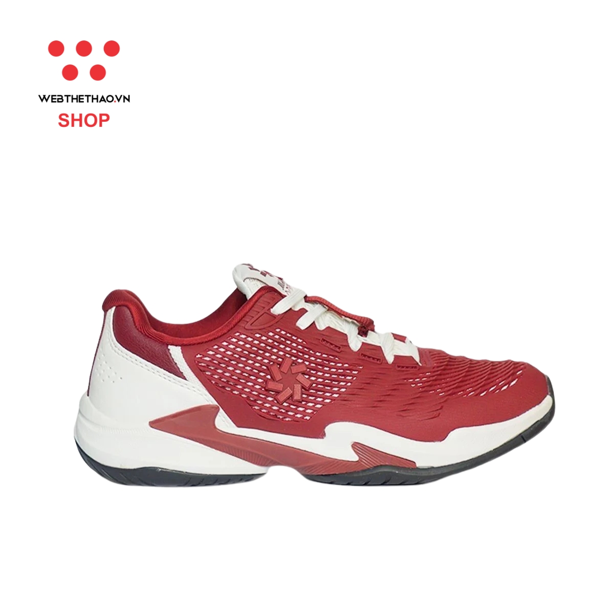 Giày thể thao Pickleball Nam Jogarbola Vento "Dark Red" JG-VENTO-03 - Hàng Chính Hãng