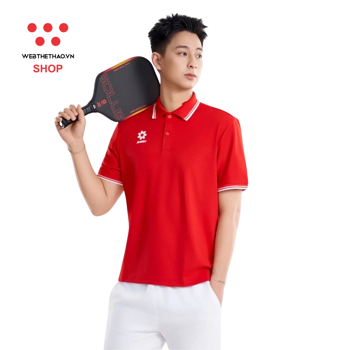 Áo polo thể thao Jogarbola màu "Đỏ" MJ-AJ1605-03 - Hàng Chính Hãng