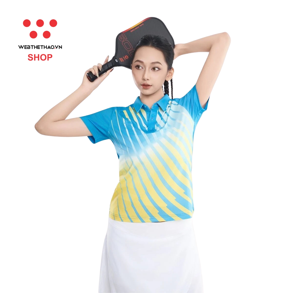 Áo polo thể thao Nữ Jogarbola WIFA "Xanh Lá" WJ-A4152-01 - Hàng Chính Hãng
